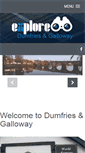 Mobile Screenshot of explore-dumfries-galloway.com